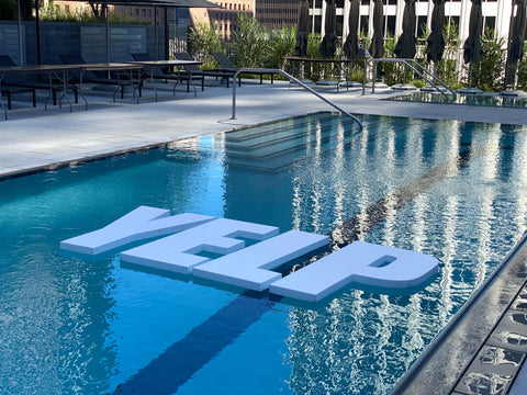Large Foam Letters | Large Floating Foam Letters Floating Pool Letters ...