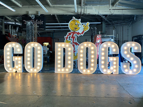 Large Marquee Letters | PROM letters GRAD letters | Graduation Decor ...