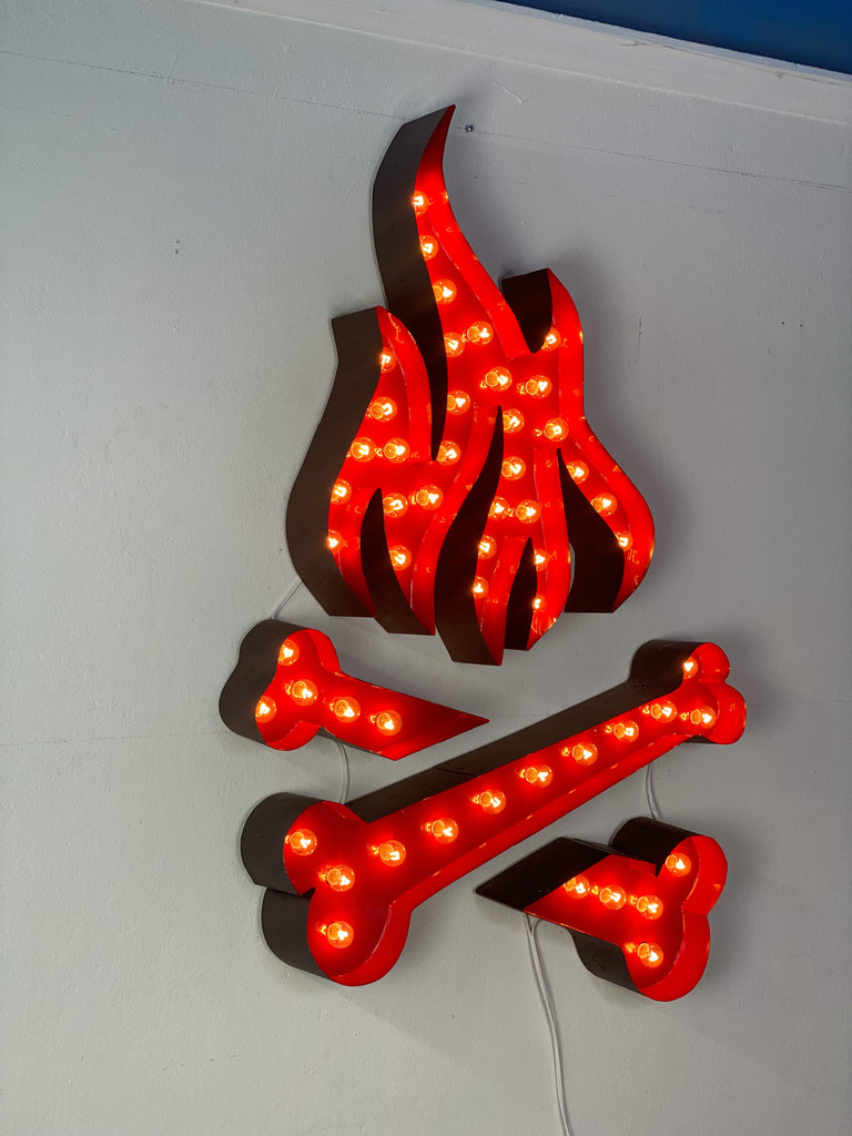 Custom Marquee Sign | Marquee Style Logo Sign | Light Up Signs for Business | Illuminated Signs