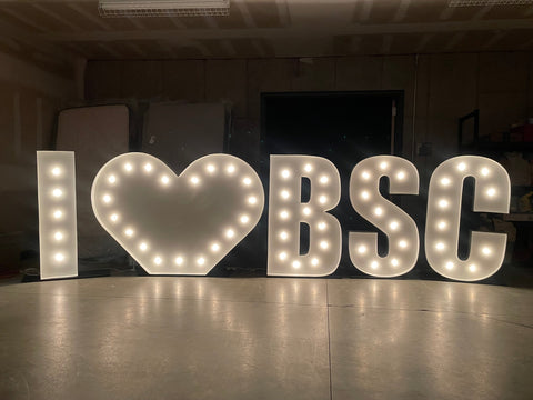 Large Marquee Letters | PROM letters GRAD letters | Graduation Decor ...