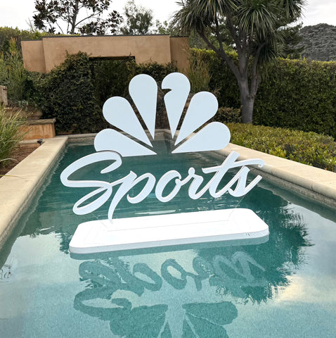 Custom Floating Letters for Pool | Large Floating Foam Letters | Custom Logo Sign | Custom Foam Logo | Custom Foam Signs | Large Foam Letters | Pool Party Decorations