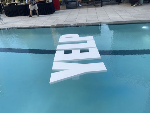 Large Foam Letters | Large Floating Foam Letters Floating Pool Letters ...